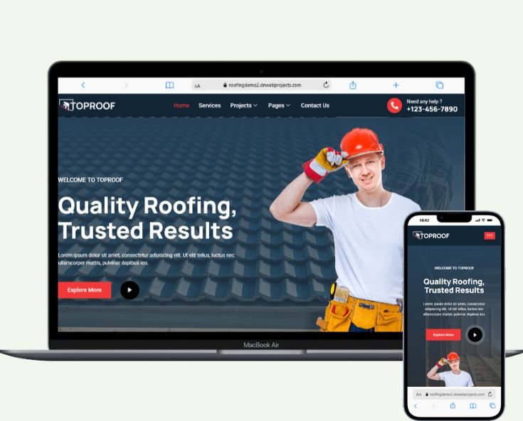 Demo Roofing Site